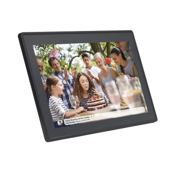 Ramka cyfrowa 15.6'' 8GB microSD WiFi głośnik MP4 AVI Frameo PFF-1514B - czarna - zdj. dodatkowe 5