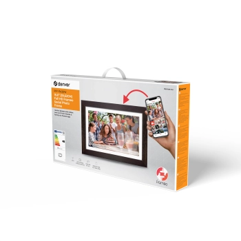  Ramka cyfrowa 15.6'' 16GB microSD WiFi głośnik MPEG4 Frameo PFF-1543DW - brązowa - zdj. dodatkowe 4