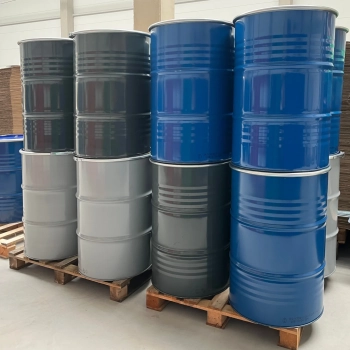  Beczka stalowa metalowa OH 212L zdejmowane wieko z korkami 2 i 3/4 - MIX KOLORÓW - zdj. dodatkowe 1