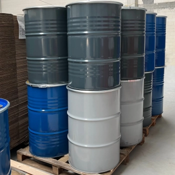  Beczka stalowa metalowa OH 212L zdejmowane wieko z korkami 2 i 3/4 - MIX KOLORÓW - zdj. dodatkowe 2