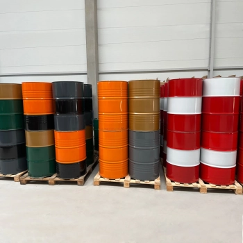  Beczka stalowa metalowa TH 216.5L z rowkami korki 3/4 i 2 w wieku - MIX KOLORÓW - zdj. dodatkowe 3