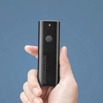  Lampka rowerowa przednia z funkcją latarki biała 600lm IPX6 USB-C - czarna - zdj. dodatkowe 1