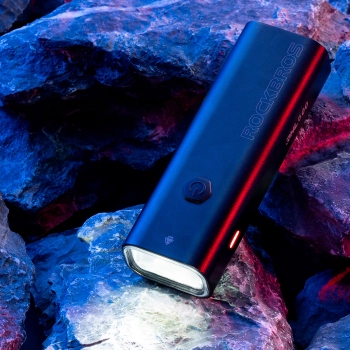  Lampka rowerowa przednia z funkcją latarki biała 600lm IPX6 USB-C - czarna - zdj. dodatkowe 8