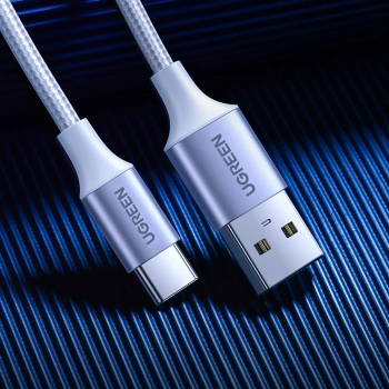  Kabel przewód USB-A - USB-C QC 3.0 3A 3m - biały - zdj. dodatkowe 7