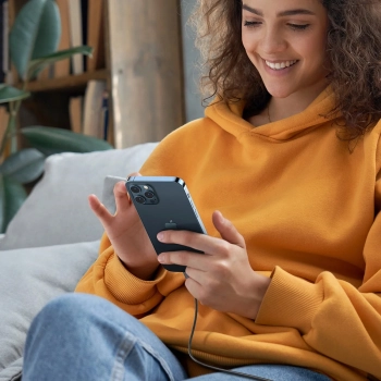  Kabel przewód do iPhone Lightning - USB-C 2.0 MFi 1m - szary - zdj. dodatkowe 4