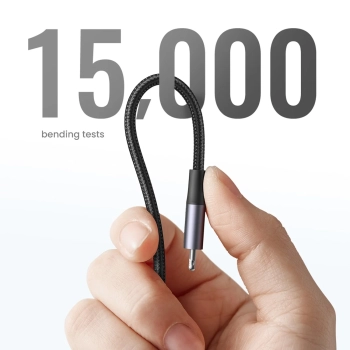  Kabel przewód do iPhone Lightning - USB-C 2.0 MFi 1m - szary - zdj. dodatkowe 5