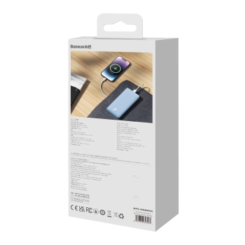  Powerbank 10000mAh Airpow Fast Charge 20W - niebieski - zdj. dodatkowe 7