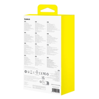  Powerbank 20000mAh Airpow 20W z kablem USB-A - USB-C 50cm - czarny - zdj. dodatkowe 2