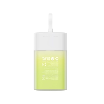  Powerbank Popsicle 5200mAh 20W z kablem Lightning 60W/20V/3A/30cm - biało-zielony - zdj. dodatkowe 3