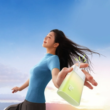  Powerbank Popsicle 5200mAh 20W z kablem Lightning 60W/20V/3A/30cm - biało-zielony - zdj. dodatkowe 7