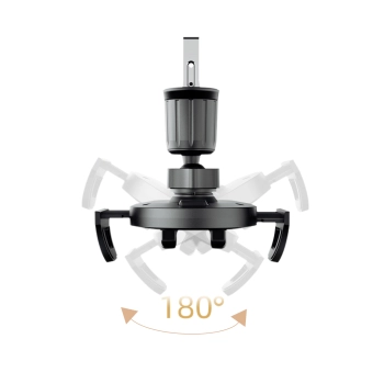  Uchwyt na smartfona F2+ na kratkę nawiewu zaciskowy - czarny - zdj. dodatkowe 3