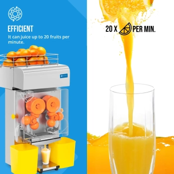  Wyciskarka automatyczna do pomarańczy 20 szt. / min 200 W - zdj. dodatkowe 2