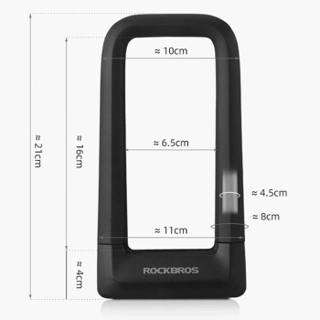  Zapięcie rowerowe blokada antykradzieżowa - czarne - zdj. dodatkowe 2