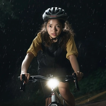  Lampka rowerowa przednia 5000mAh 1500lm IPX6 mocowanie Garmin i GoPro - czarna - zdj. dodatkowe 9