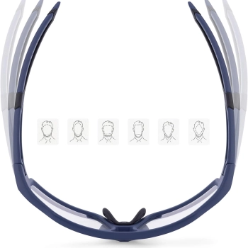  Okulary rowerowe fotochromowe UV400 z etui SP216BL - niebieskie - zdj. dodatkowe 2