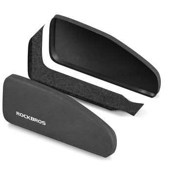  Torba rowerowa mocowana na ramę wodoodporna 1.5l AS-019 - czarna - zdj. dodatkowe 4