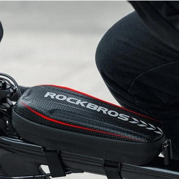  Torba rowerowa mocowana na kierownicę lub ramę 3l B62-1 - czarna - zdj. dodatkowe 2