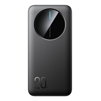 Powerbank JR-PBF14 20000mAh 2.4A 2x USB-A 1x USB-C - czarny