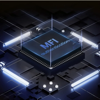  Kabel przewód w oplocie USB-A - iPhone Lightning MFi 1.5m - czarny - zdj. dodatkowe 6