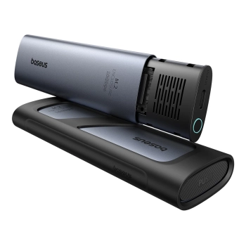  Kieszeń na dysk SSD do 8 TB FlyJoy M.2 NVMe 10 Gb/s UASP TRIM - szara - zdj. dodatkowe 2