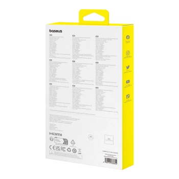  13w1 HUB adapter PortalJoy Series USB-C HDMI DP VGA USB-A PD RJ45 SD TF AUX - szary - zdj. dodatkowe 5