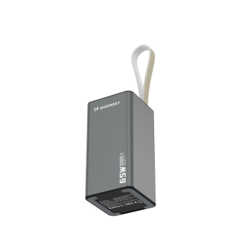  Powerbank K65+ 65W 30000mAh 2x USB-C 1x USB-A 65W - czarny - zdj. dodatkowe 3