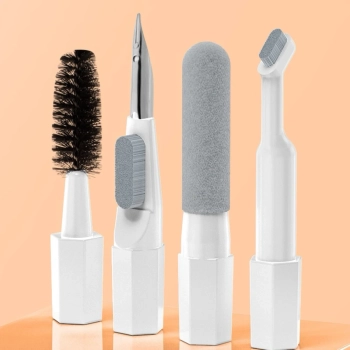  20w1 Wielofunkcyjny zestaw czyszczący do telefonów słuchawek klawiatury ekranu optyki - biały - zdj. dodatkowe 3