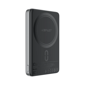 Powerbank magnetyczny 10000mAh PD20W MagSafe ultra cienki - czarny