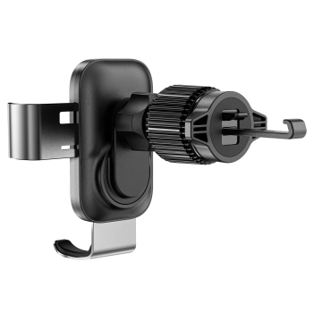  Uchwyt samochodowy na telefon grawitacyjny na kratkę nawiewu - czarny - zdj. dodatkowe 2