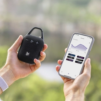  Mały turystyczny głośnik bezprzewodowy Mirtune H1 Bluetooth 8W - czarny - zdj. dodatkowe 5