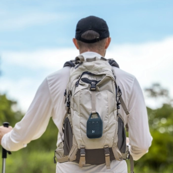  Mały turystyczny głośnik bezprzewodowy Mirtune H1 Bluetooth 8W - niebieski - zdj. dodatkowe 9