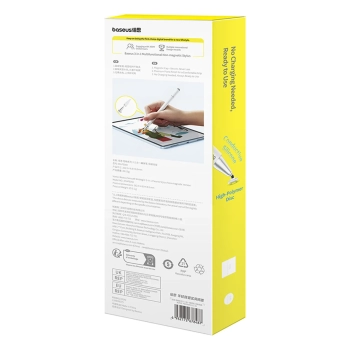  3w1 Rysik pasywny stylus Smooth Writing III - wersja niemagnetyczna - biały - zdj. dodatkowe 6