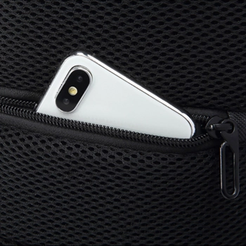  Plecak miejski Premium na jedno ramię antykradzieżowy z organizerem i USB - czarny - zdj. dodatkowe 5