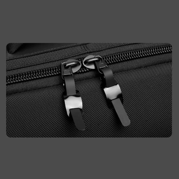  Plecak torba Premium na laptopa 15.6'' z paskiem USB 42x8x28cm - czarny - zdj. dodatkowe 8