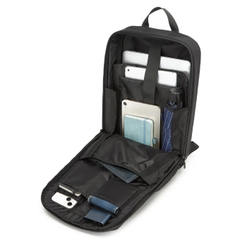  Plecak Premium na laptopa 15.6'' wodoodporny 42x11x30 cm - czarny - zdj. dodatkowe 4