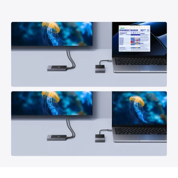  Transmiter HDMI bezprzewodowy nadajnik i odbiornik do 30m - czarno-srebrny - zdj. dodatkowe 5