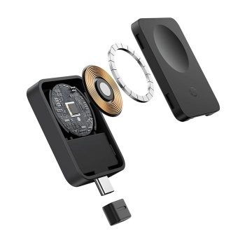  Ładowarka indukcyjna magnetyczna do Apple Watch MagPro 2.5W - czarna - zdj. dodatkowe 4