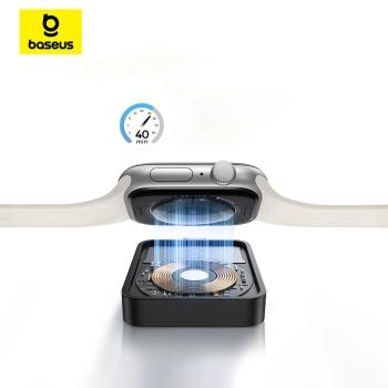  Ładowarka indukcyjna magnetyczna do Apple Watch MagPro 2.5W - czarna - zdj. dodatkowe 6