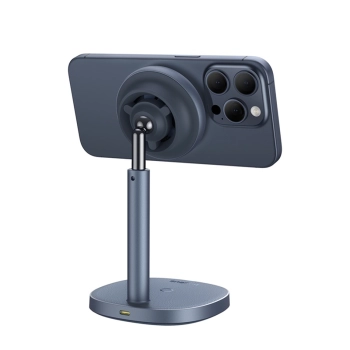  2w1 Ładowarka indukcyjna Orbit 2 Pro MagSafe Qi2 20W z chłodzeniem - szara - zdj. dodatkowe 5