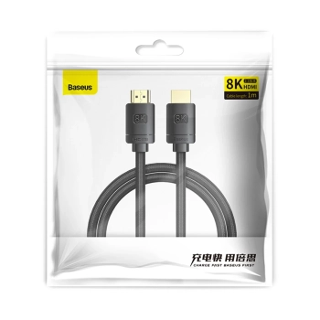  Kabel video HDMI High Definition Series 8K 1m - czarny - zdj. dodatkowe 8