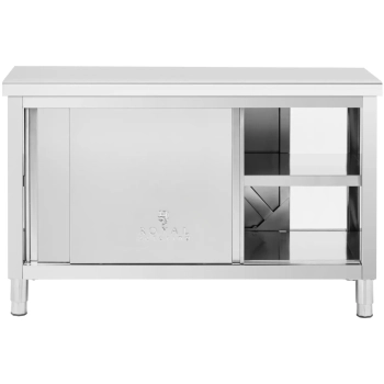  Stół blat roboczy centralny z szafką przelotową STAL 140 x 60 cm - zdj. dodatkowe 5