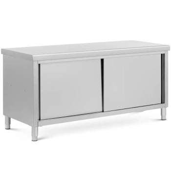  Stół blat roboczy centralny z szafką przelotową STAL 180 x 70 cm - zdj. dodatkowe 1