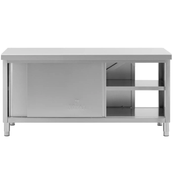  Stół blat roboczy centralny z szafką przelotową STAL 180 x 70 cm - zdj. dodatkowe 5