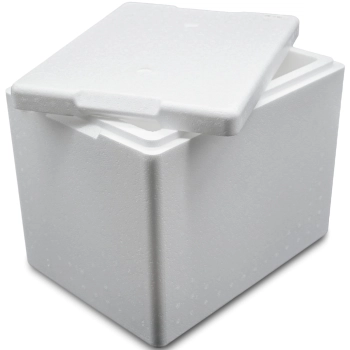 Termobox pudełko termiczne styropianowe z pokrywką atest PZH 395x295x320mm 20L Arpack