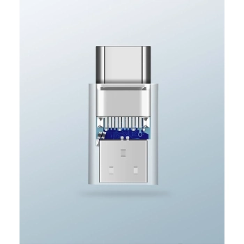  Adapter przejściówka z micro USB na USB-C - czarny - zdj. dodatkowe 9