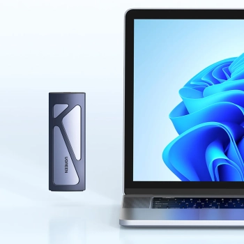  Obudowa kieszeń na dysk M.2 NVMe 10Gbps + kabel USB-C - USB-A / USB-C - USB-C - czarna - zdj. dodatkowe 6