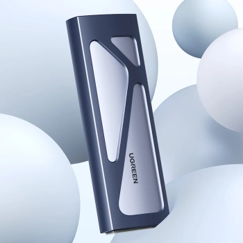  Obudowa kieszeń na dysk M.2 NVMe 10Gbps + kabel USB-C - USB-A / USB-C - USB-C - czarna - zdj. dodatkowe 8