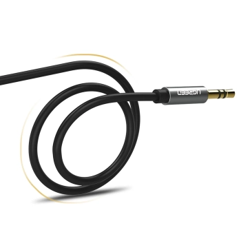  Kabel przewód audio AUX mini jack 3.5mm 3m - czarny - zdj. dodatkowe 7