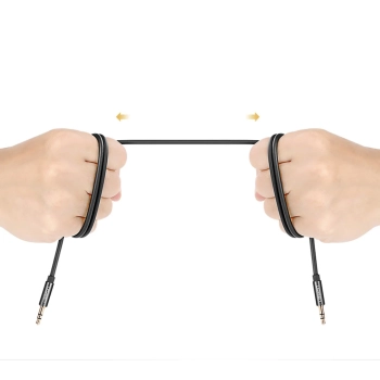  Kabel przewód audio AUX mini jack 3.5mm 3m - czarny - zdj. dodatkowe 8