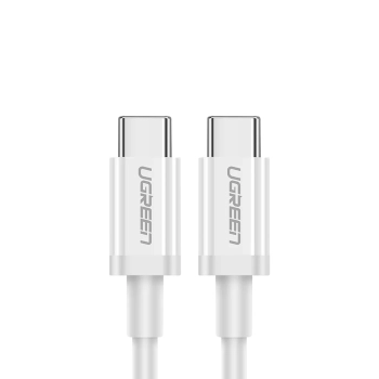 Kabel przewód USB-C - USB-C PD QC AFC 1.5m - biały